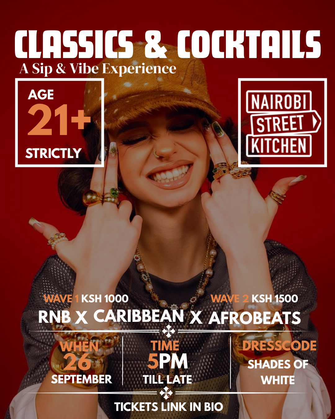 Classics & Cocktails event poster